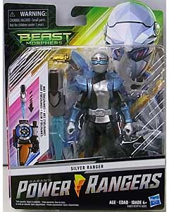 HASBRO POWER RANGERS BEAST MORPHERS 6インチアクションフィギュア SILVER RANGER ワケアリ特価